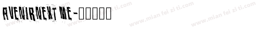 avenirnext me字体转换